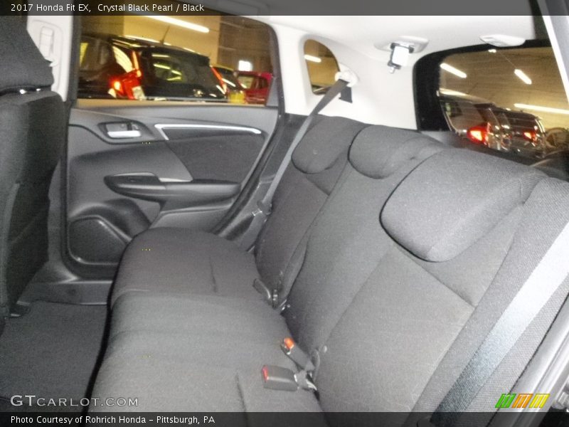 Crystal Black Pearl / Black 2017 Honda Fit EX