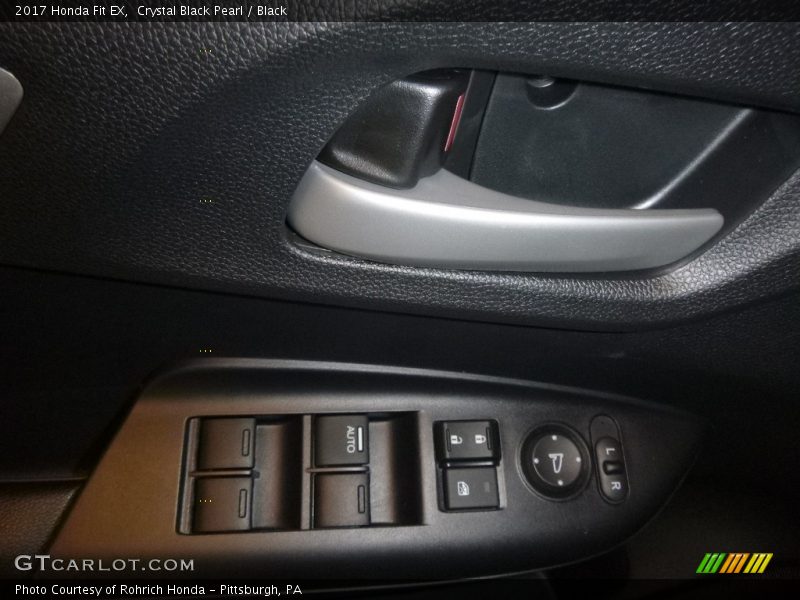 Crystal Black Pearl / Black 2017 Honda Fit EX