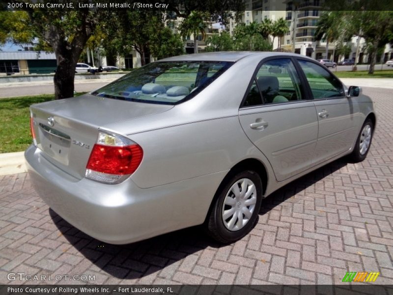 Lunar Mist Metallic / Stone Gray 2006 Toyota Camry LE