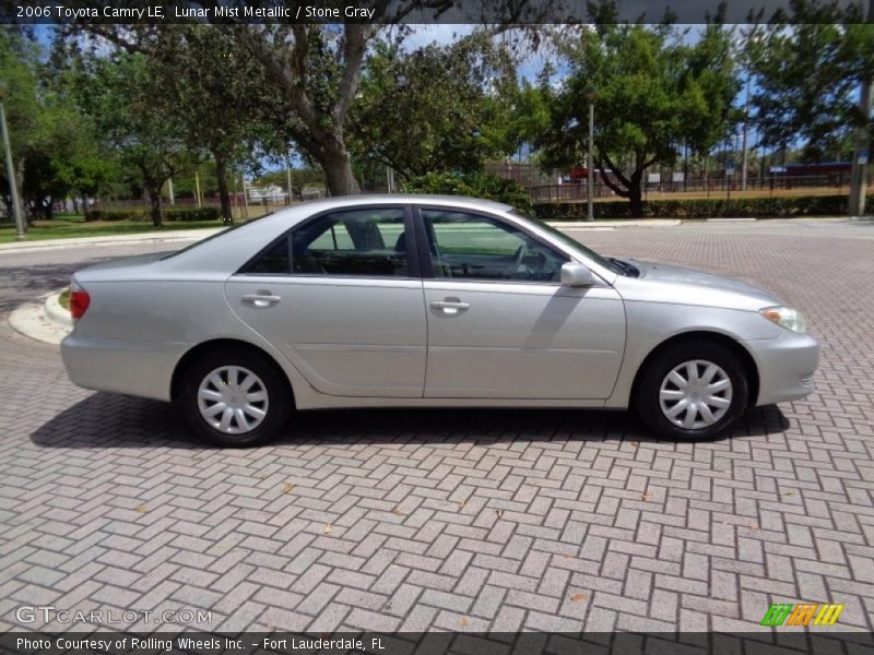 Lunar Mist Metallic / Stone Gray 2006 Toyota Camry LE