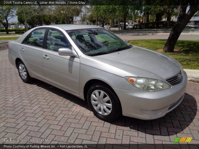 Lunar Mist Metallic / Stone Gray 2006 Toyota Camry LE