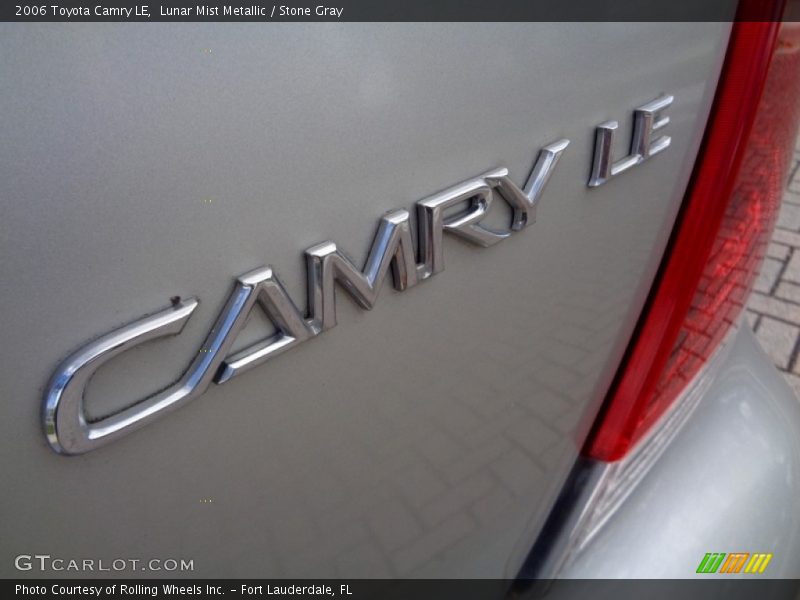 Lunar Mist Metallic / Stone Gray 2006 Toyota Camry LE