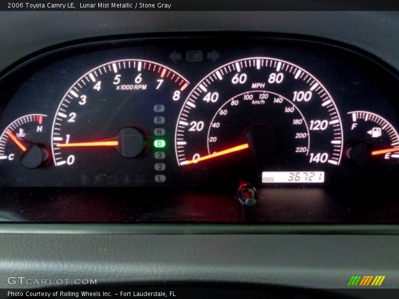 Lunar Mist Metallic / Stone Gray 2006 Toyota Camry LE