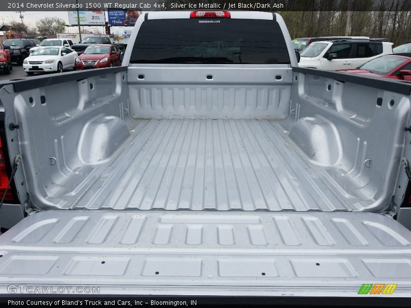 Silver Ice Metallic / Jet Black/Dark Ash 2014 Chevrolet Silverado 1500 WT Regular Cab 4x4