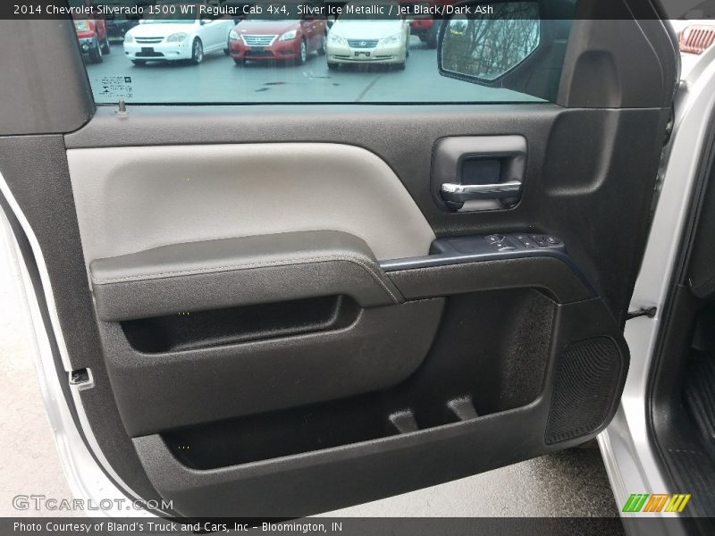 Silver Ice Metallic / Jet Black/Dark Ash 2014 Chevrolet Silverado 1500 WT Regular Cab 4x4