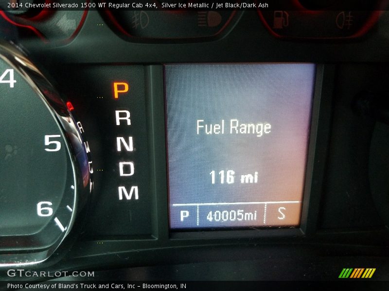 Silver Ice Metallic / Jet Black/Dark Ash 2014 Chevrolet Silverado 1500 WT Regular Cab 4x4