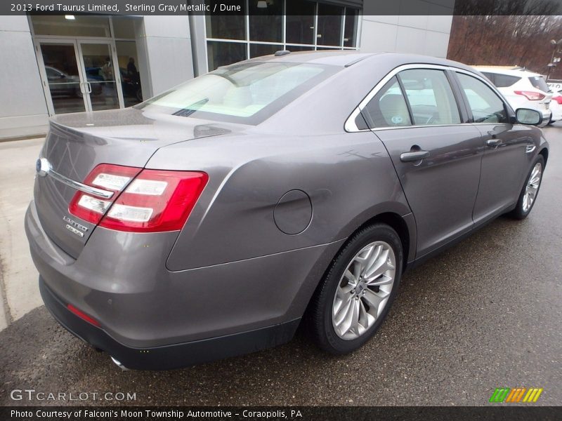 Sterling Gray Metallic / Dune 2013 Ford Taurus Limited