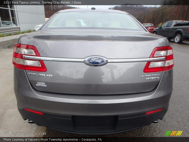 Sterling Gray Metallic / Dune 2013 Ford Taurus Limited