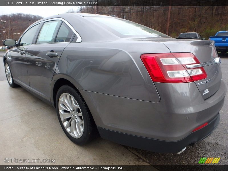 Sterling Gray Metallic / Dune 2013 Ford Taurus Limited