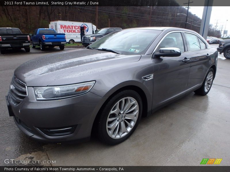 Sterling Gray Metallic / Dune 2013 Ford Taurus Limited