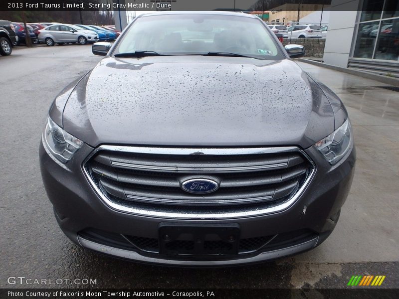 Sterling Gray Metallic / Dune 2013 Ford Taurus Limited