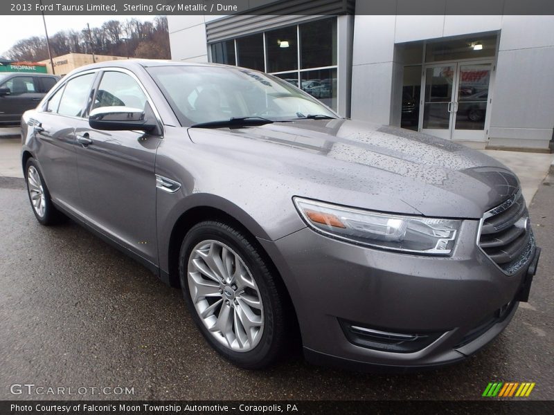 Sterling Gray Metallic / Dune 2013 Ford Taurus Limited