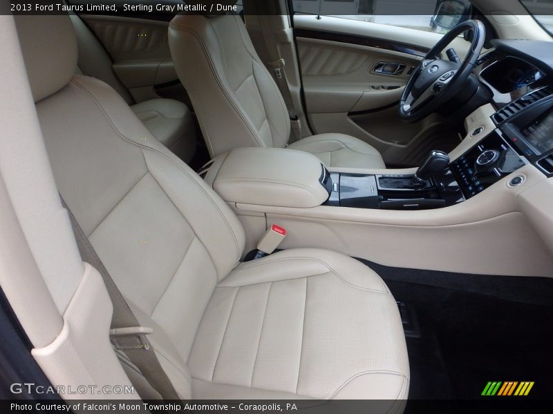 Sterling Gray Metallic / Dune 2013 Ford Taurus Limited