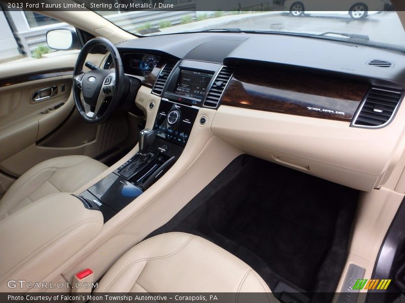 Sterling Gray Metallic / Dune 2013 Ford Taurus Limited