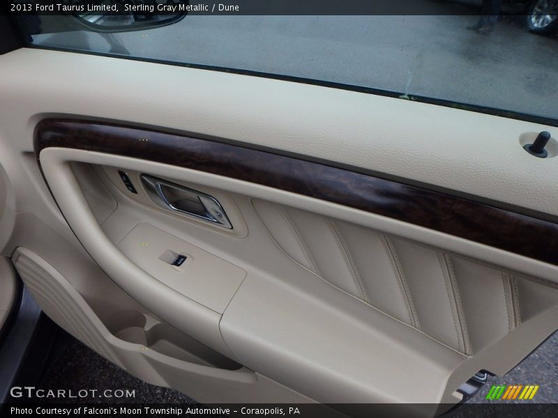 Sterling Gray Metallic / Dune 2013 Ford Taurus Limited