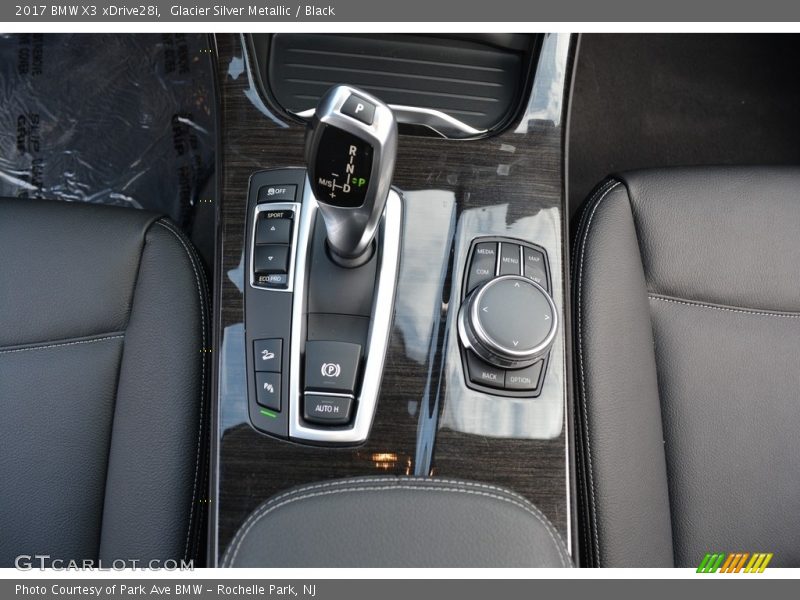 Glacier Silver Metallic / Black 2017 BMW X3 xDrive28i