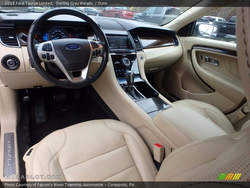 Sterling Gray Metallic / Dune 2013 Ford Taurus Limited