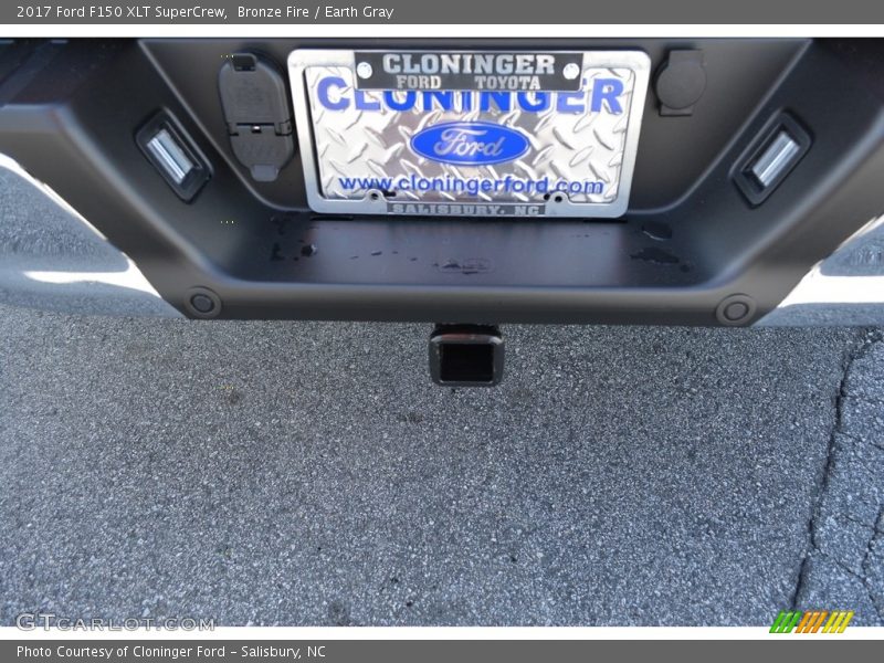 Bronze Fire / Earth Gray 2017 Ford F150 XLT SuperCrew