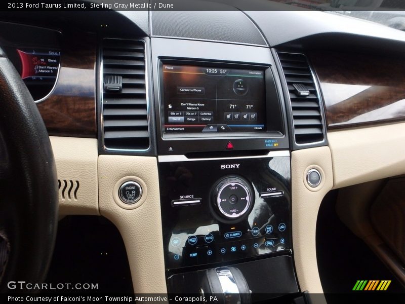 Sterling Gray Metallic / Dune 2013 Ford Taurus Limited