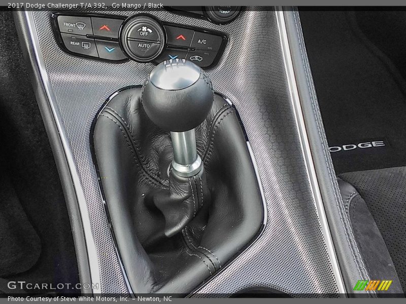 Go Mango / Black 2017 Dodge Challenger T/A 392