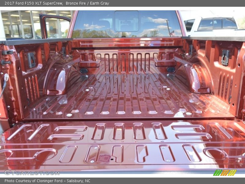 Bronze Fire / Earth Gray 2017 Ford F150 XLT SuperCrew