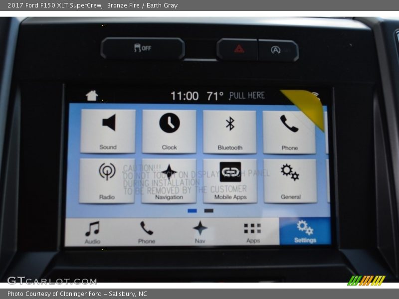 Bronze Fire / Earth Gray 2017 Ford F150 XLT SuperCrew