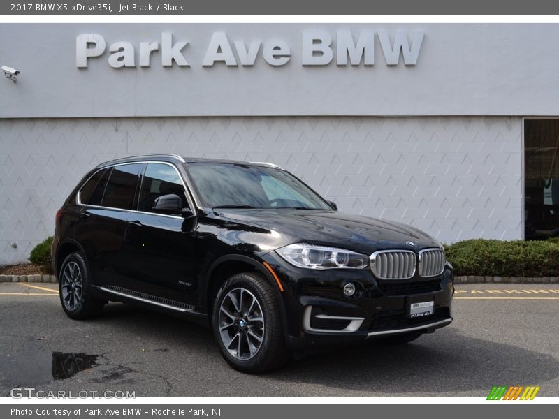 Jet Black / Black 2017 BMW X5 xDrive35i