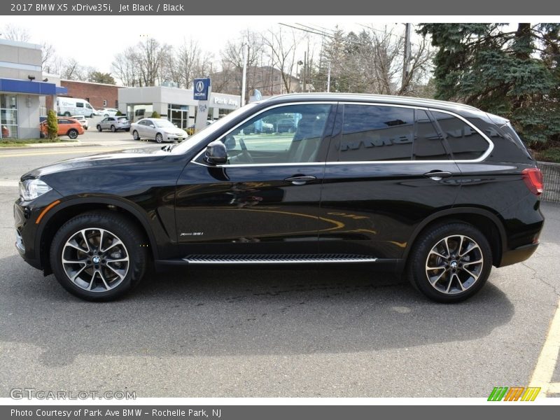 Jet Black / Black 2017 BMW X5 xDrive35i