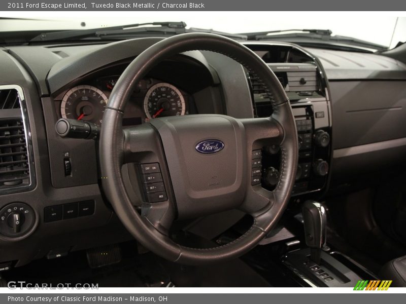 Tuxedo Black Metallic / Charcoal Black 2011 Ford Escape Limited