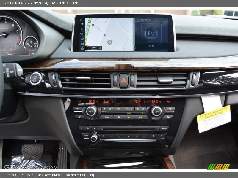 Controls of 2017 X5 xDrive35i