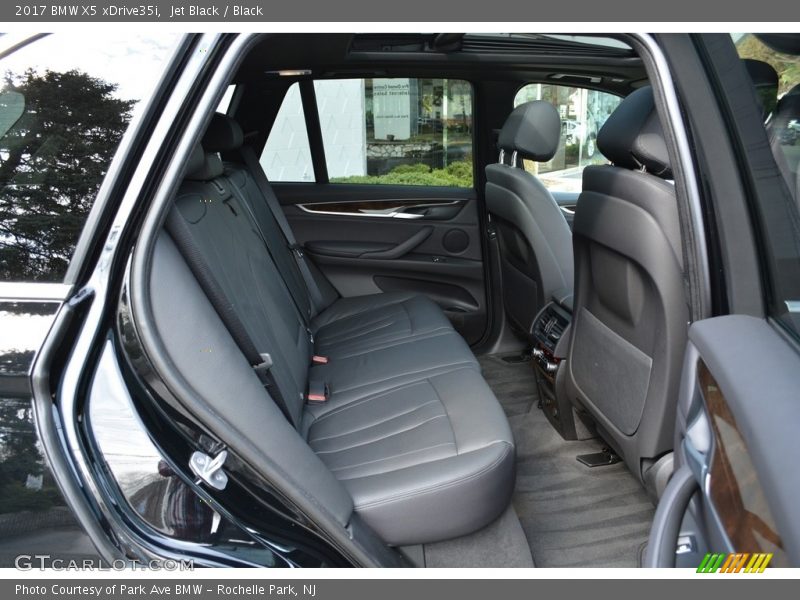Rear Seat of 2017 X5 xDrive35i