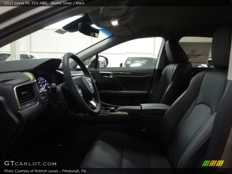 Atomic Silver / Black 2017 Lexus RX 350 AWD