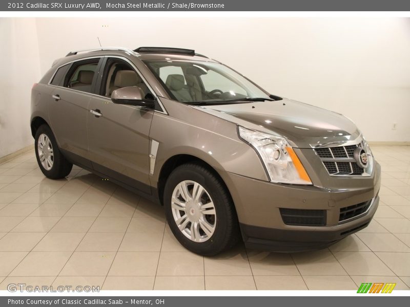 Mocha Steel Metallic / Shale/Brownstone 2012 Cadillac SRX Luxury AWD