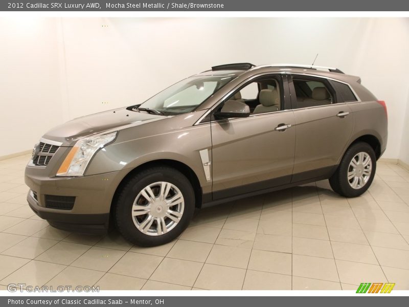 Mocha Steel Metallic / Shale/Brownstone 2012 Cadillac SRX Luxury AWD