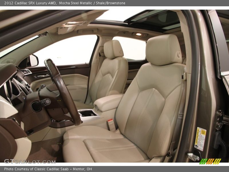Mocha Steel Metallic / Shale/Brownstone 2012 Cadillac SRX Luxury AWD