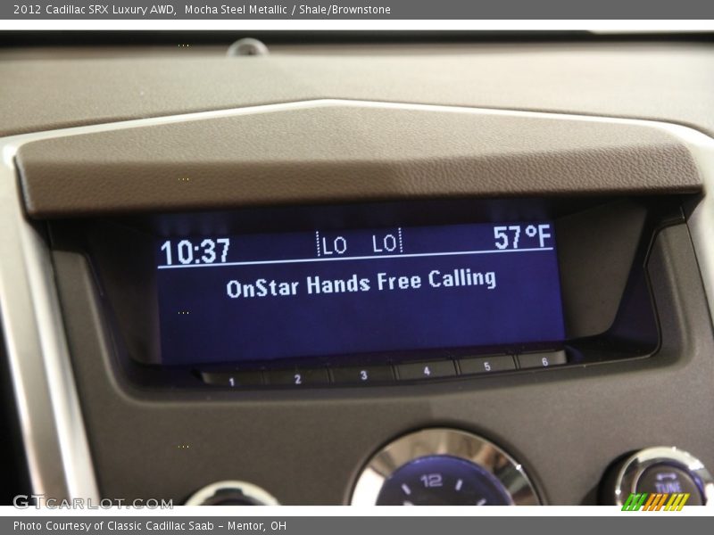 Mocha Steel Metallic / Shale/Brownstone 2012 Cadillac SRX Luxury AWD