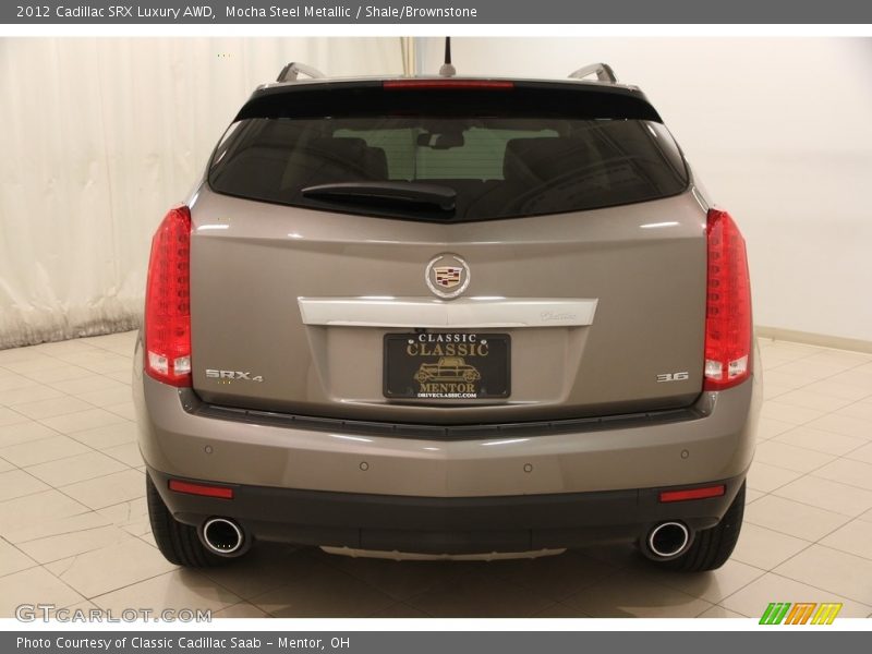 Mocha Steel Metallic / Shale/Brownstone 2012 Cadillac SRX Luxury AWD