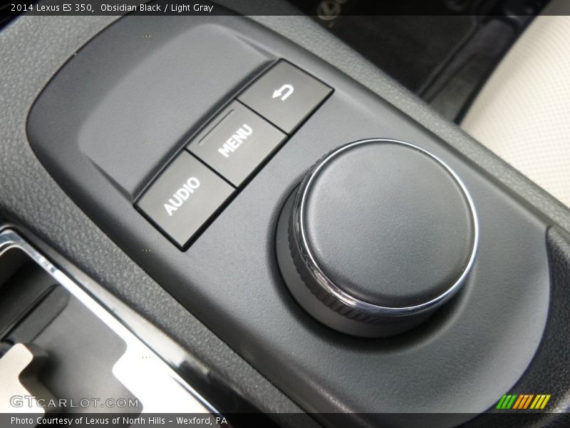 Obsidian Black / Light Gray 2014 Lexus ES 350