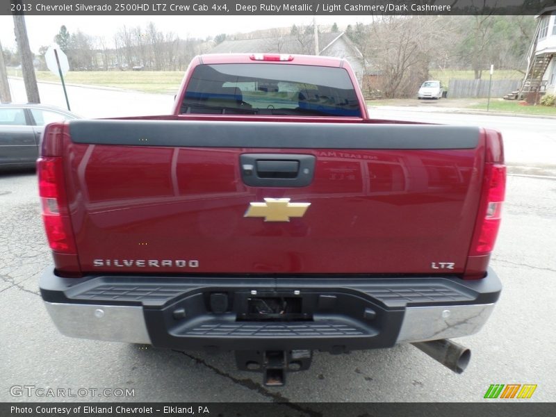 Deep Ruby Metallic / Light Cashmere/Dark Cashmere 2013 Chevrolet Silverado 2500HD LTZ Crew Cab 4x4