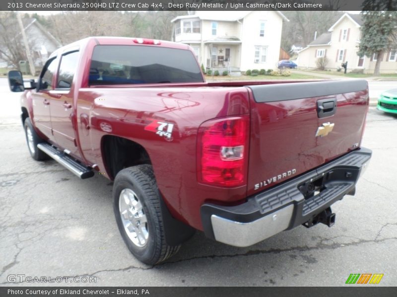 Deep Ruby Metallic / Light Cashmere/Dark Cashmere 2013 Chevrolet Silverado 2500HD LTZ Crew Cab 4x4