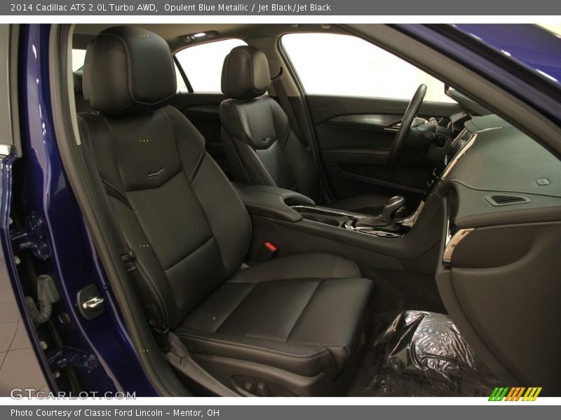 Opulent Blue Metallic / Jet Black/Jet Black 2014 Cadillac ATS 2.0L Turbo AWD