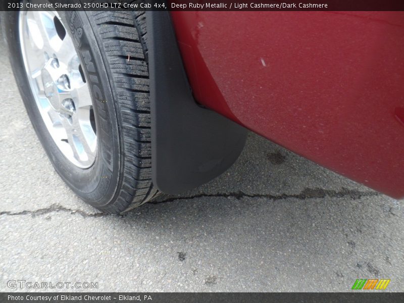 Deep Ruby Metallic / Light Cashmere/Dark Cashmere 2013 Chevrolet Silverado 2500HD LTZ Crew Cab 4x4