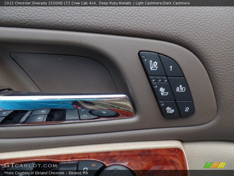 Deep Ruby Metallic / Light Cashmere/Dark Cashmere 2013 Chevrolet Silverado 2500HD LTZ Crew Cab 4x4