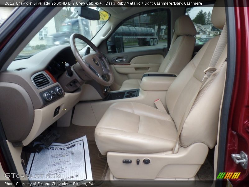 Deep Ruby Metallic / Light Cashmere/Dark Cashmere 2013 Chevrolet Silverado 2500HD LTZ Crew Cab 4x4
