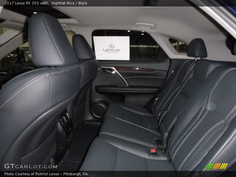 Nightfall Mica / Black 2017 Lexus RX 350 AWD