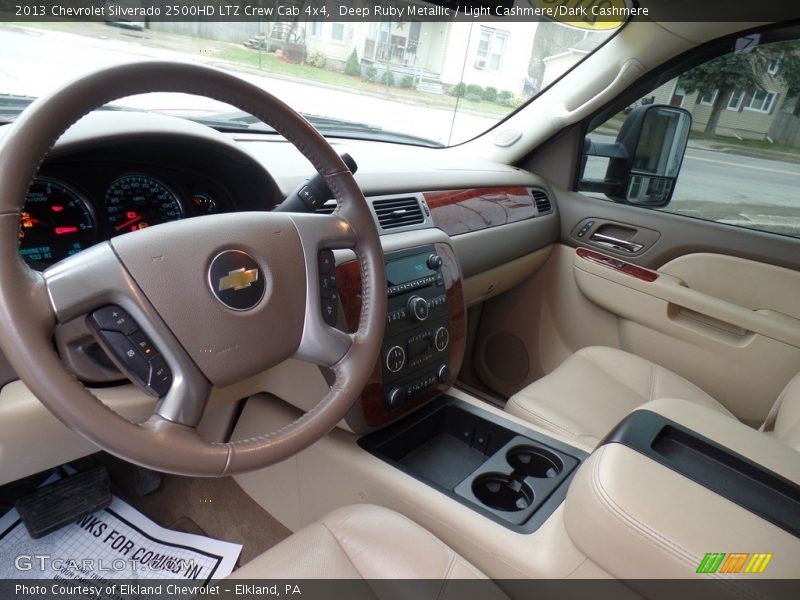 Deep Ruby Metallic / Light Cashmere/Dark Cashmere 2013 Chevrolet Silverado 2500HD LTZ Crew Cab 4x4