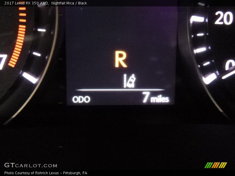 Nightfall Mica / Black 2017 Lexus RX 350 AWD