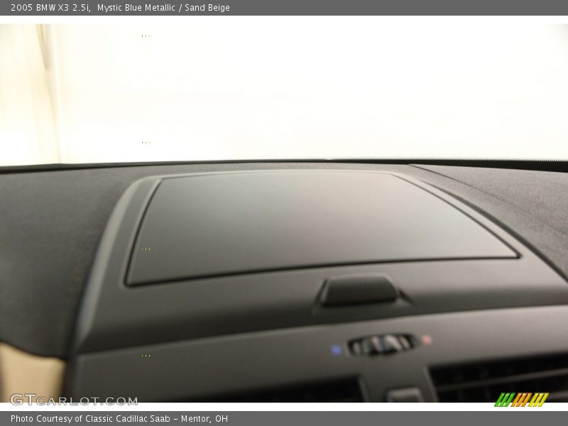 Mystic Blue Metallic / Sand Beige 2005 BMW X3 2.5i