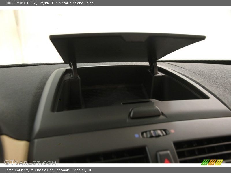 Mystic Blue Metallic / Sand Beige 2005 BMW X3 2.5i