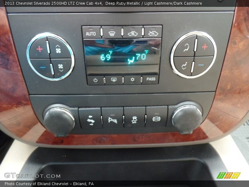 Deep Ruby Metallic / Light Cashmere/Dark Cashmere 2013 Chevrolet Silverado 2500HD LTZ Crew Cab 4x4